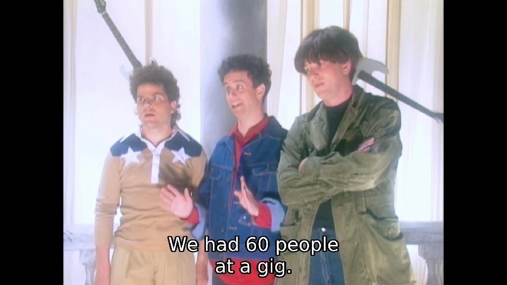 We had 60 people at a gig