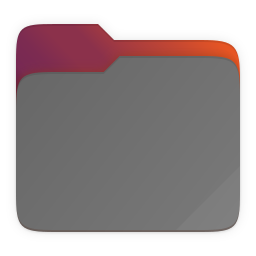A picture of a folder icon from Ubuntu