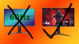 AMD calls time on the 60Hz gaming monitor era