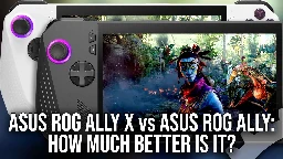 Asus ROG Ally X Hands-On vs Asus ROG Ally - What's New & What It Means For Gaming