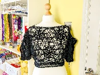 Crochet crop top update!