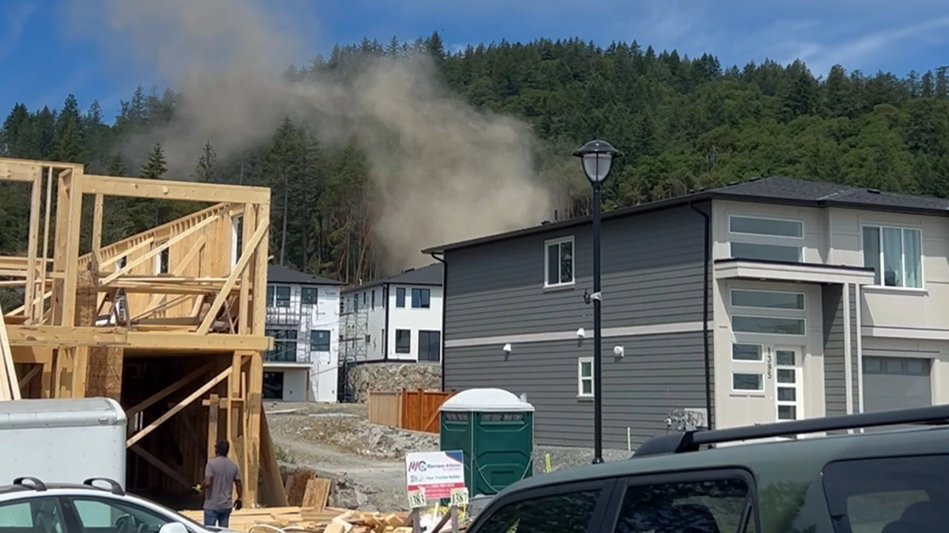 Bigger than expected construction site blast causes concern in West Shore