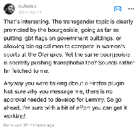 [Transphobia Warning] Nutomic’s Stance on Transgender People