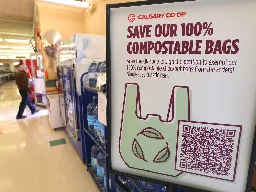 Calgary Co-op launches petition to save compostable bags