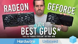 Best GPUs of 2024, November Update - Please Don't Buy Edition