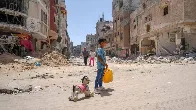 Children are drinking from puddles and wading through sewage pools, as Israel pummels water systems in Gaza | CNN