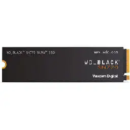 Western Digital 2TB SN770 NVMe M.2 SSD - Black