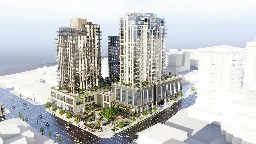 Victoria council approves residential towers up to 21 storeys at north end of downtown