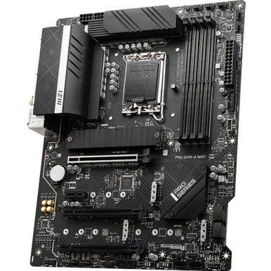 MSI Z690-A WIFI DDR4 Desktop Motherboard - Intel Z690 Chipset - Socket LGA-1700 - Intel Optane Memory Ready - ATX