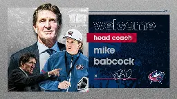 Columbus Blue Jackets name Mike Babcock ninth head coach in club history