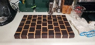 Brick Pattern End Grain Cutting Board