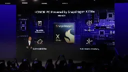 HONOR announces its first ARM PC built on Snapdragon X Elite will release next year