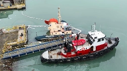 Iconic Halifax tugboat Theodore Too partially sunk at Ontario dock