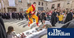 Leaps of faith: the Spanish festival where men jump over babies