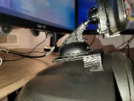 3d printed a custom Dash tablet mount for my Thrustmaster TMX simracing rig