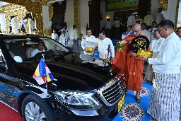 Myanmar Junta Boss Gifts Mercedes Cars to Senior Monks