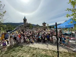 Castlegar opens Canada's tallest castle play structure