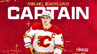 Flames re-sign Backlund for two years, and name him as Captain