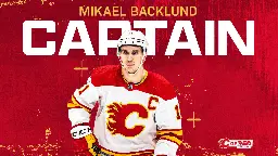 Flames Extend Backlund, Name Him 21st Franchise Captain | Calgary Flames