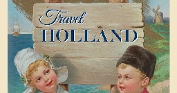 old Travel Holland poster