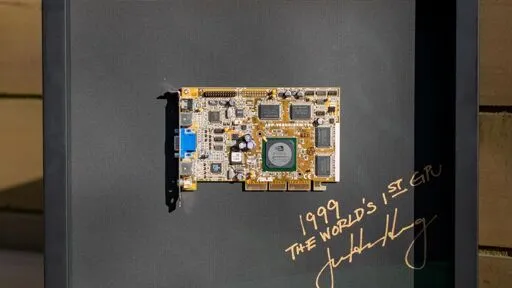 Nvidia gives away five classic GPUs signed by CEO Jensen Huang