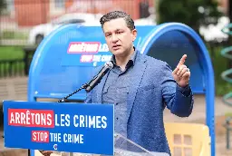 Poilievre says Conservatives would pull funding from supervised drug-consumption sites