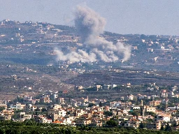 Israel bombs Lebanon for a seventh day as people forced to sleep on streets