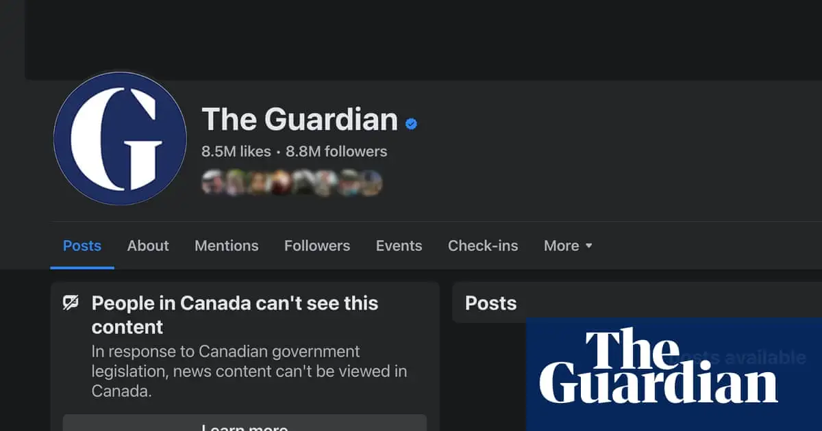 ‘Disaster’: warning for democracy as experts condemn Meta over Canada news ban