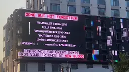 LA Billboard Shouts Out 'Gone But Not Forgotten' Game Studios Ahead of Major Showcases - IGN