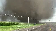 Violent Tornado Hits Homes Near Didsbury, AB