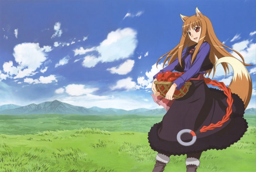 Holo from Spice and Wolf, Official art