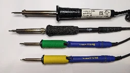 I bought a $15.88 soldering iron at Walmart.  How does it compare of my Weller and Hakko soldering stations?