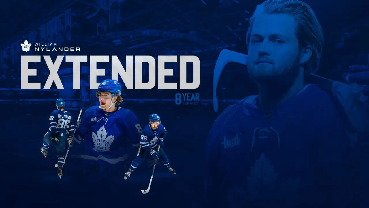 Maple Leafs Sign William Nylander To Eight-year Contract Extension&nbsp; | Toronto Maple Leafs