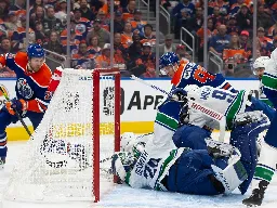 Canucks 4, Oilers 3: Gritty road win backstopped by battling Casey DeSmith
