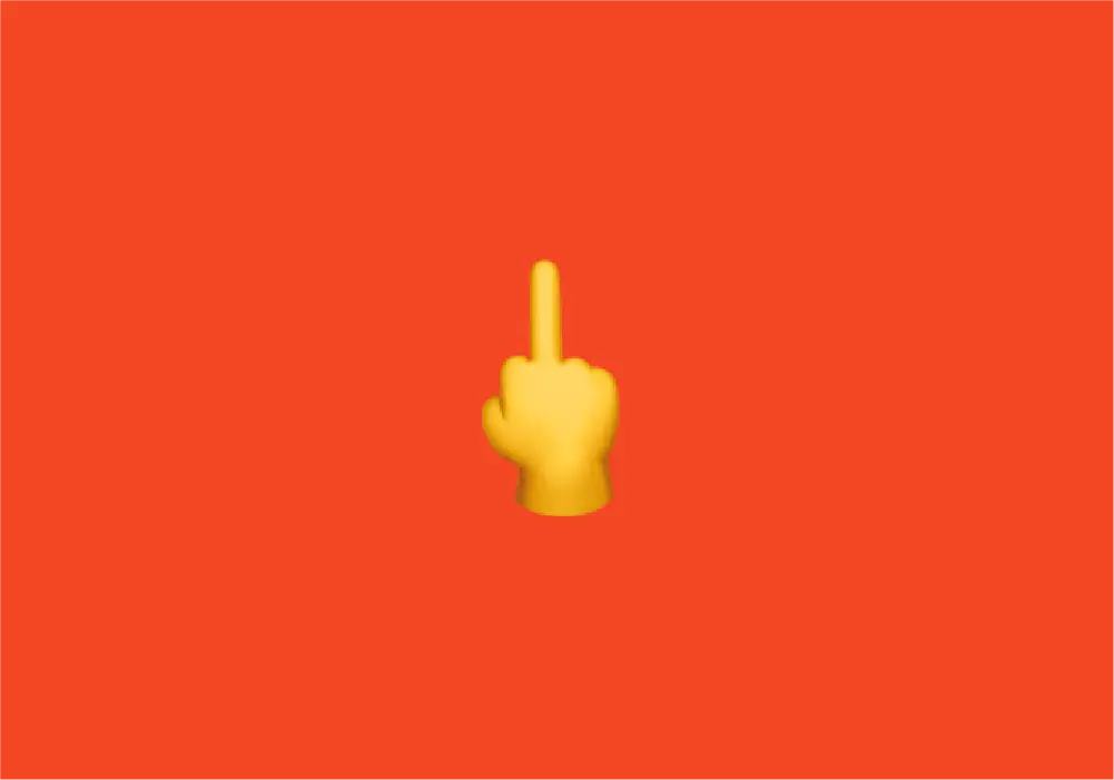 What Does Middle Finger Emoji 🖕 Mean?