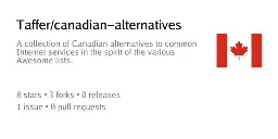 canadian-alternatives