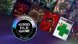 Online Gaming Store GOG Launches New Scheme To Save Games From Disappearing