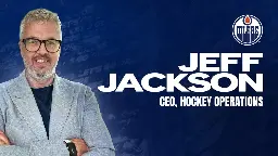 RELEASE: Daryl Katz names Jeff Jackson Oilers CEO of Hockey Operations | Edmonton Oilers
