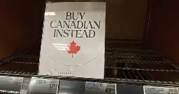 Empty shelves at B.C. liquor stores as American booze pulled in response to tariffs