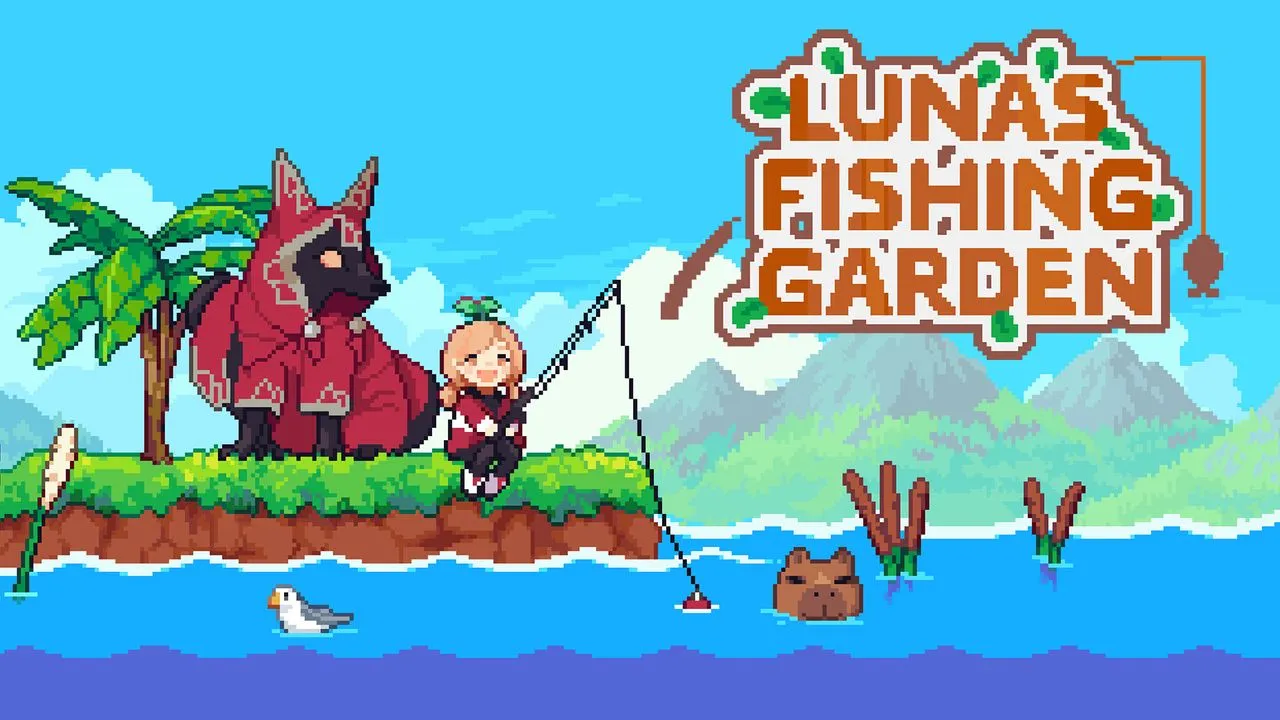 Luna's Fishing Garden | PC Mac Linux Steam Game | Fanatical