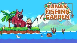 Luna's Fishing Garden | PC Mac Linux Steam Game | Fanatical