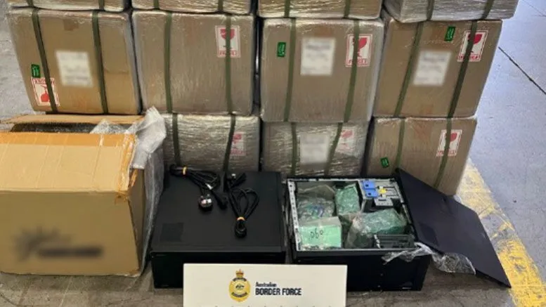 Smuggler packs 200 pounds of meth into PC cases, gets busted — Australian Border Force foil drug smuggling plot