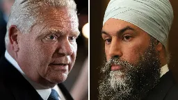 'He just wants his pension': Premier Ford accuses 'greedy' Singh of political posturing