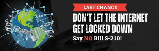 Tell your MP: Don't padlock the Internet!