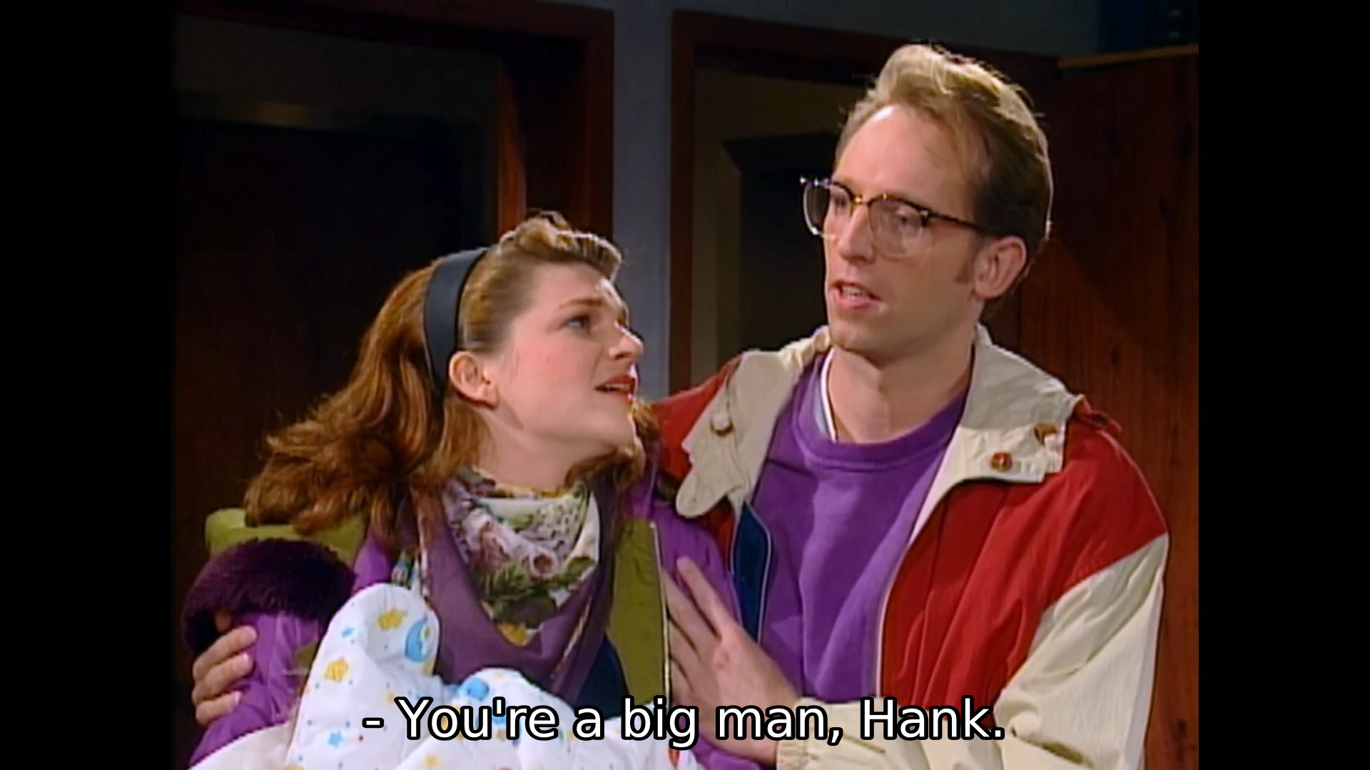 You're a big man, Hank.