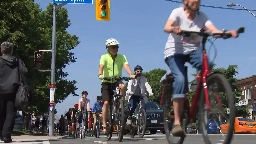 Cyclists rally, calling for safer streets in Scarborough