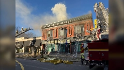 Firefighters extinguished business fire along Bank Street in the Glebe