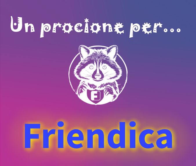 Un procione per Friendica