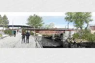 City scraps downtown pedestrian bridge project in Guelph Ontario.