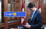 Trudeau quietly sends “U up” DMs to rest of world’s economies